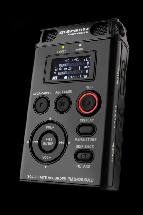 Marantz PMD620 MKII przeno�ny, cyfrowy rejestrator d�wi�ku