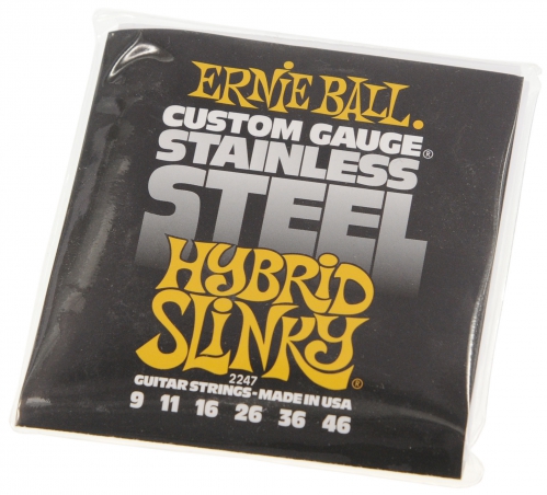 Ernie Ball 2247 Stainless Steel Hybrid Slinky struny na elektrick gitaru