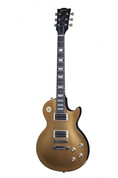 Gibson Les Paul 50s Tribute 2016T Satin Gold Top Dark Black elektrick gitara