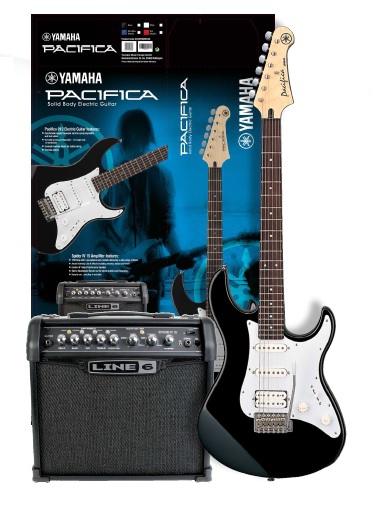 Yamaha Pacifica 012 BL + Line6 Spider IV 15W sada elektrick gitara
