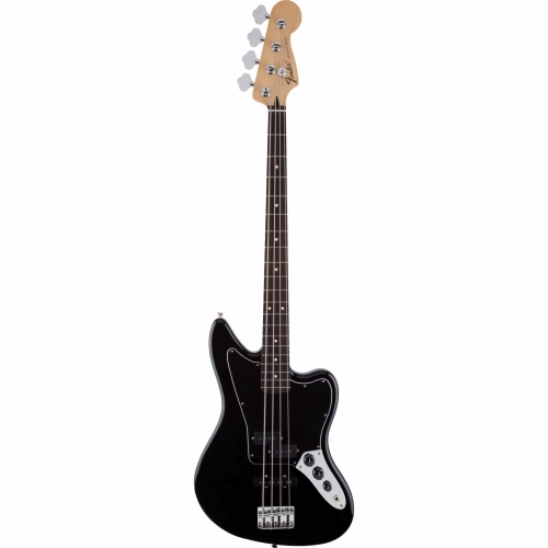 Fender Standard Jaguar RW Black  basov gitara