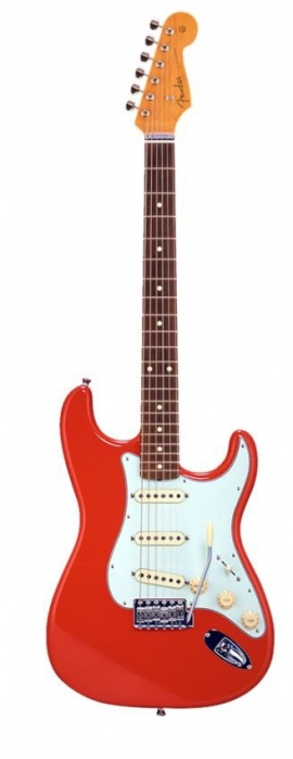 Fender 60s Stratocaster Fiesta Red Japan elektrick gitara