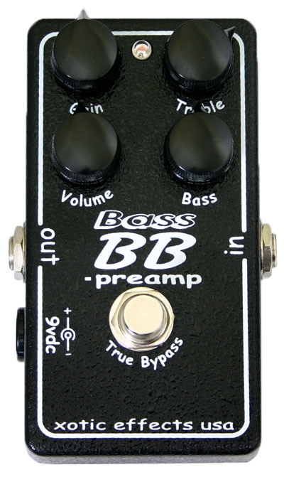 Xotic BB Bass Preamp efekt pre basov gitaru