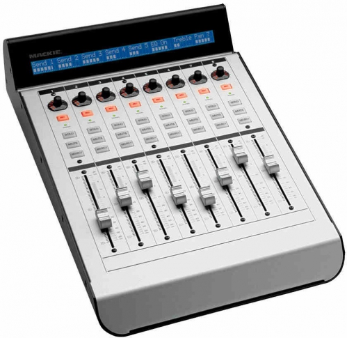 Mackie MCU Pro Extender, zvenie kontrolera MIDI - ovlda