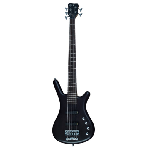 RockBass Corvette Basic 5 Nirvana Black Transparent Satin active basov gitara