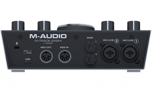 M-Audio M-Track 2X2M interfejs audio USB w zestawie oprogramowanie Cubase LE i pakiet wtyczek Air