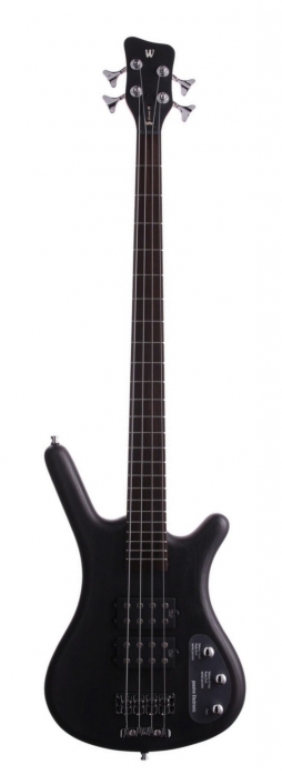 RockBass Corvette $$ 4 Nirvana Black Transparent Satin passive basov gitara