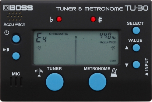 BOSS TU-30 gitarov tuner