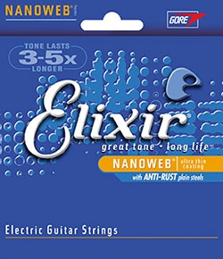 Elixir 12450 NWTite-Fit struny pre elektrick gitaru