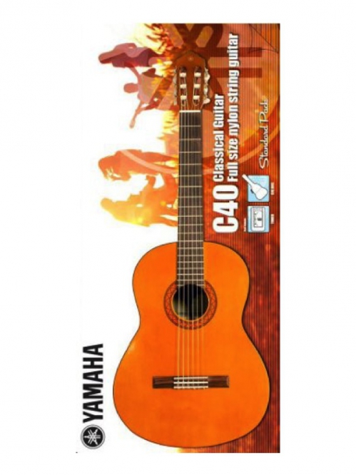 Yamaha C 40 Standard Pack klasick gitara