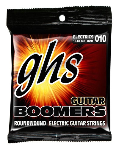 GHS Guitar Boomers struny pre elektrick gitaru, 7-str. Medium, .010-.060