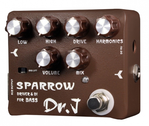Joyo D53 Sparrow Bass Overdrive DI efekt