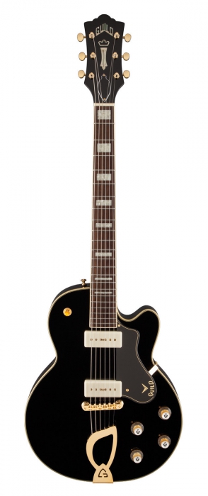 Guild M-74 Aristocrat Black elektrická gitara Guild M-74 Aristocrat Black elektrická gitara