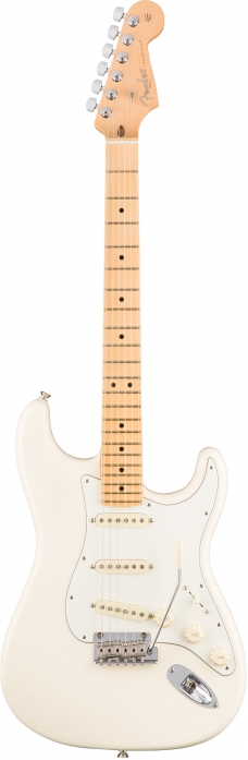 American Pro Stratocaster MN Olympic White elektrick gitara