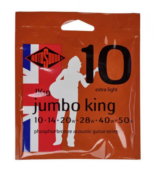 Rotosound JK-10 Jumbo King struny na akustick gitaru