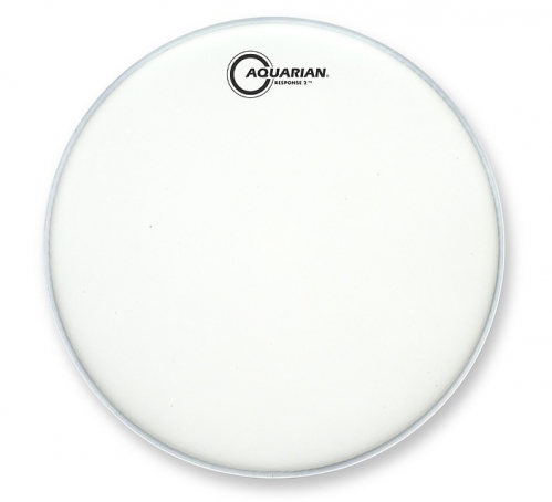 Aquarian 14″TCRSP2 satin finish WH