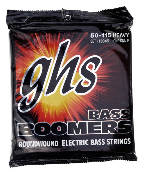 GHS Bass Boomers Struny pre 4-strunov basgitaru Heavy, .050-.115