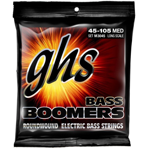 GHS Bass Boomers struny pre basgitaru 4-str. Medium, .045-.105, Extra Long Scale