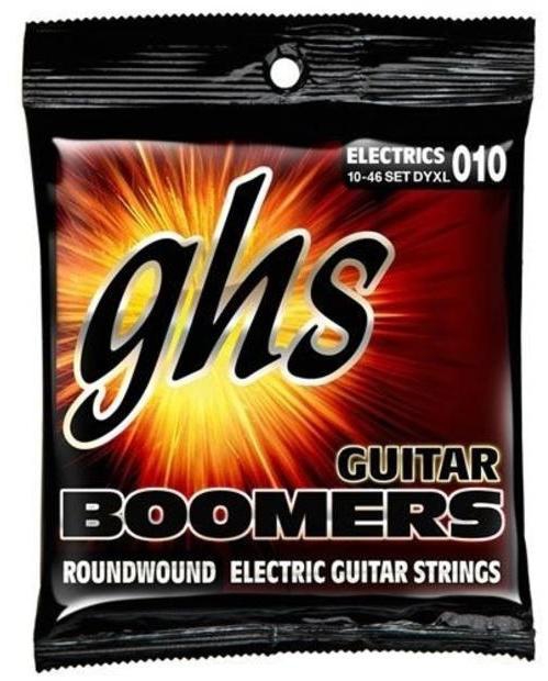GHS Dynamite Guitar Boomers struny pre elektrick gitaru, Extra Light, .010-.046
