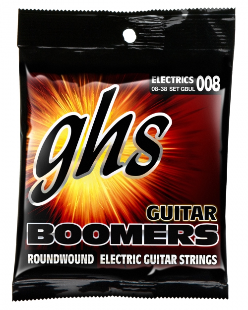 GHS Guitar Boomers struny pre elektrick gitaru, Ultra Light, .008-.038