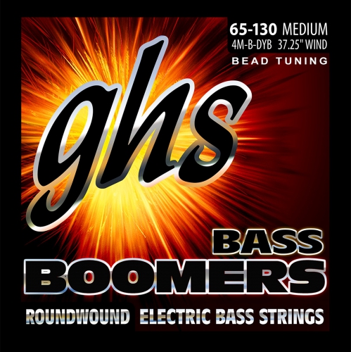 GHS Bass Boomers struny pre basgitaru 4-str. Medium, .065-.130, BEAD Tuning