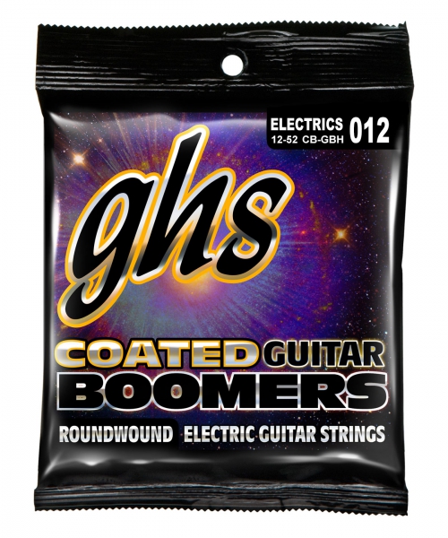 GHS Coated Boomers struny pre elektrick gitaru, Heavy, .012-.052
