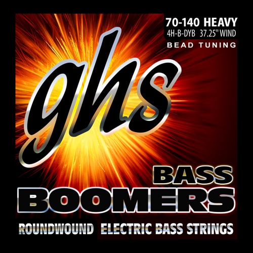 GHS Bass Boomers Struny pre basgitaru 4-str. Heavy, .070-.140, BEAD Tuning