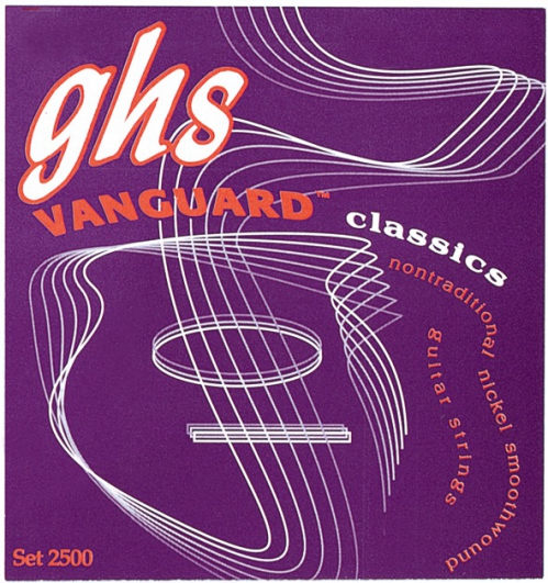 GHS Vanguard Classics struny pre klasickú gitaru, Tie-On, High Tension, G ovinutá GHS Vanguard Classics struny pre klasickú gitaru, Tie-On, High Tension, G ovinutá