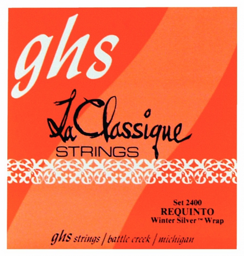 GHS La Classique Requinto struny pre klasick gitaru, Tie-On, Low Tension