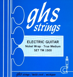 GHS NICKEL ROCKERS struny pre elektrick gitaru, True Medium, .013-.056, Rollerwound, G3 ovinut