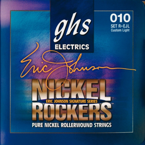 GHS NICKEL ROCKERS struny pre elektrick gitaru, Custom Light, .010-.050, Rollerwound