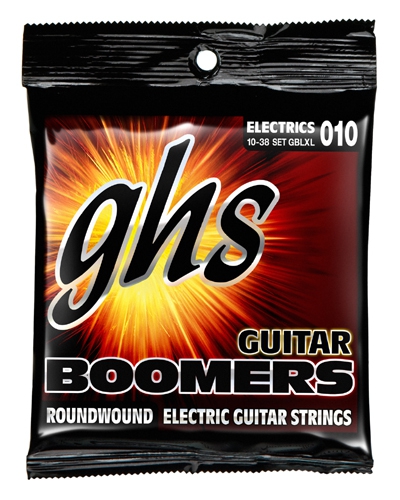 GHS Guitar Boomers struny pre elektrick gitaru, Light Extra Light, .010-.038