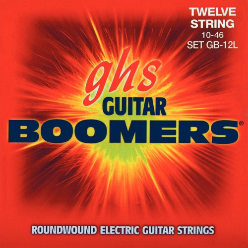 GHS Guitar Boomers struny pre elektrick gitaru, 12-str. Light, .010-.046
