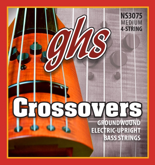 GHS Crossovers - Electric Upright struny pre basgitaru, 4-str. Regular, .047-.104