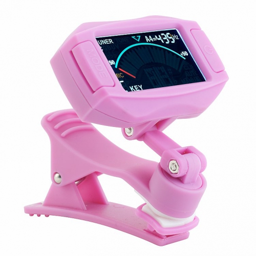 RockTuner CT8 PINK chromatick klipov ladika, ruov