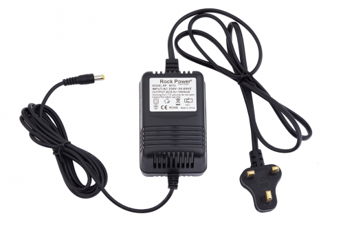 RockPower NT 15UK 9,5 V AC Anglický konektor, napájač pre klávesy RockPower NT 15UK 9,5 V AC Anglický konektor, napájač pre klávesy