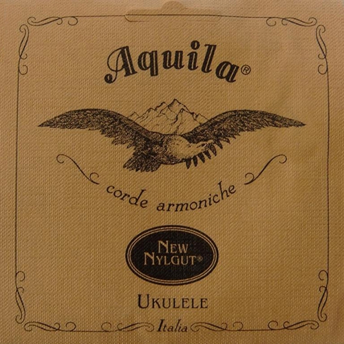 Aquila New Nylgut Struny pre ukulele, DGBE Baritone, low-D, wound-D & G