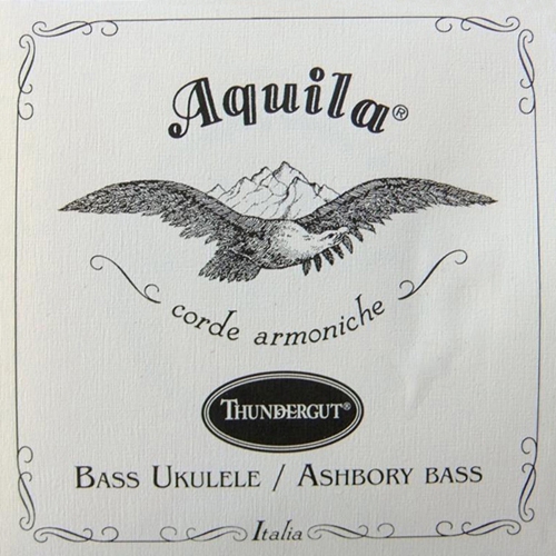 Aquila Thundergut Bass struny pre ukulele, BEADG