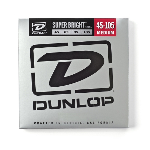 Dunlop Bass Super Bright 5 Nickel struny pre basov gitaru 045-125