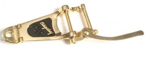 Bigsby B7 Vibrato Gold Plated left for thin Acoustic-Electric Guitars kobylka