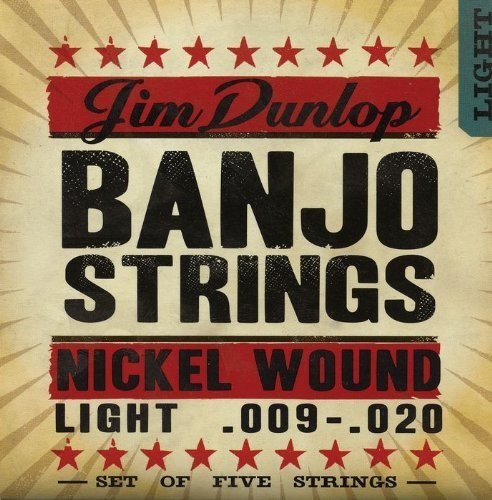 Banjo Nickel Strings Light 5 string struny pre banjo 9-20