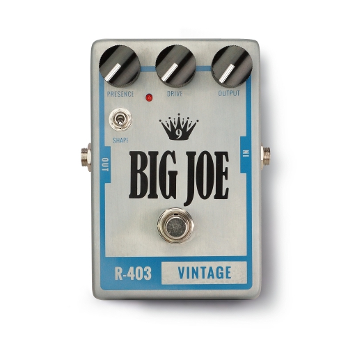 Big Joe Raw Series R-403 Vintage Tube gitarový efekt Big Joe Raw Series R-403 Vintage Tube gitarový efekt