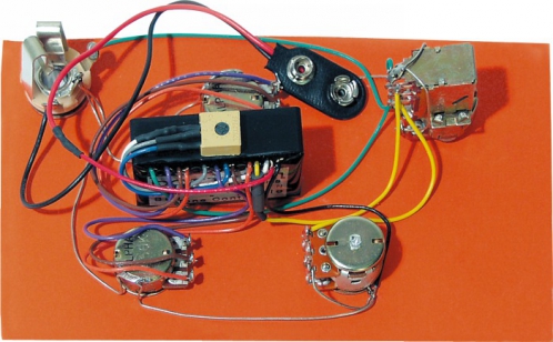 Bartolini HR-4.5AP / 918 - Akt�vny / pas�vny predzosil�ova� s predbe�n�m zapojen�m, 2-p�smov� ekvaliz�r