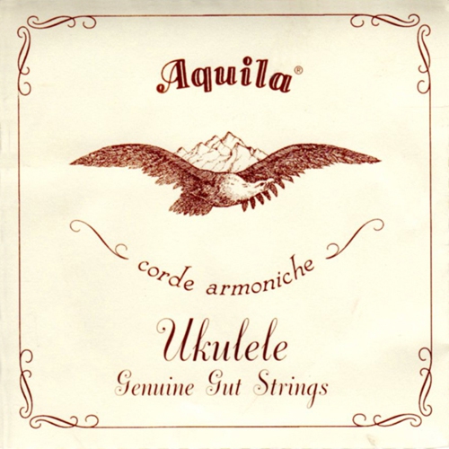 Aquila Genuine Gut Banjo Ukulele Set, GCEA Soprano, high-G