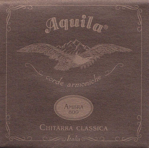 Aquila Ambra 800 - Nylgut & Silver Plated Copper / Classical Guitar struny pre klasick gitaru