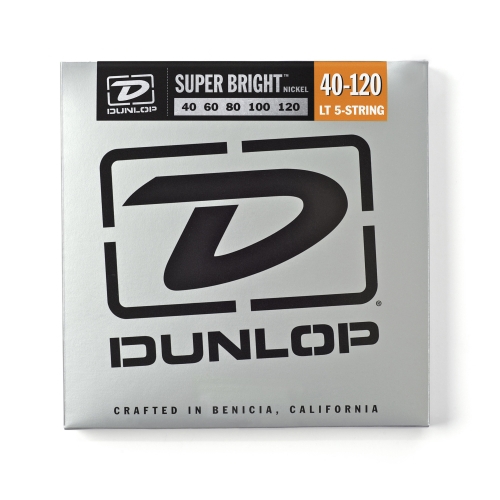 Dunlop Bass Super Bright 5 Nickel struny pre basov gitaru 040-120
