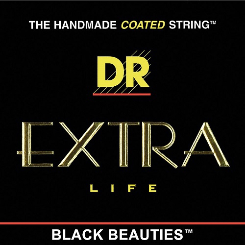 DR BKE-9 Black Beauties Extra Life struny na elektrick gitaru