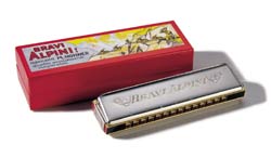 Hohner 1298/28-C Bravi Alpini fkacia harmonika