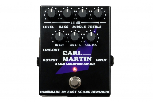Carl Martin 3 Band Parametric Carl Martin 3 Band Parametric