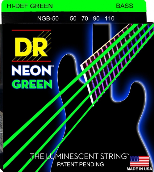 DR NGB-50 NEON Hi-Def Green Set .050-.110